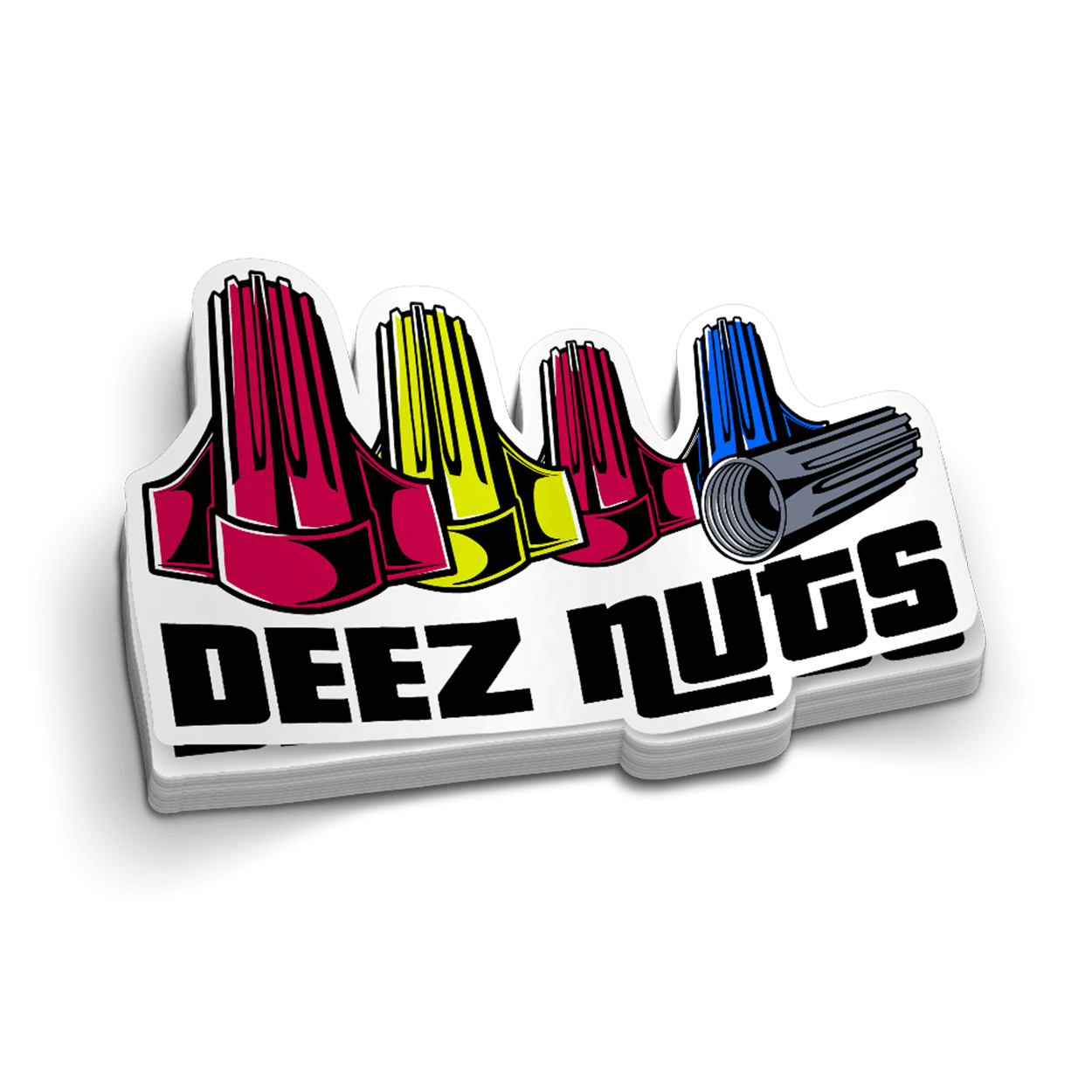 Deez Nuts 5 Inch Decal Armed American Supply