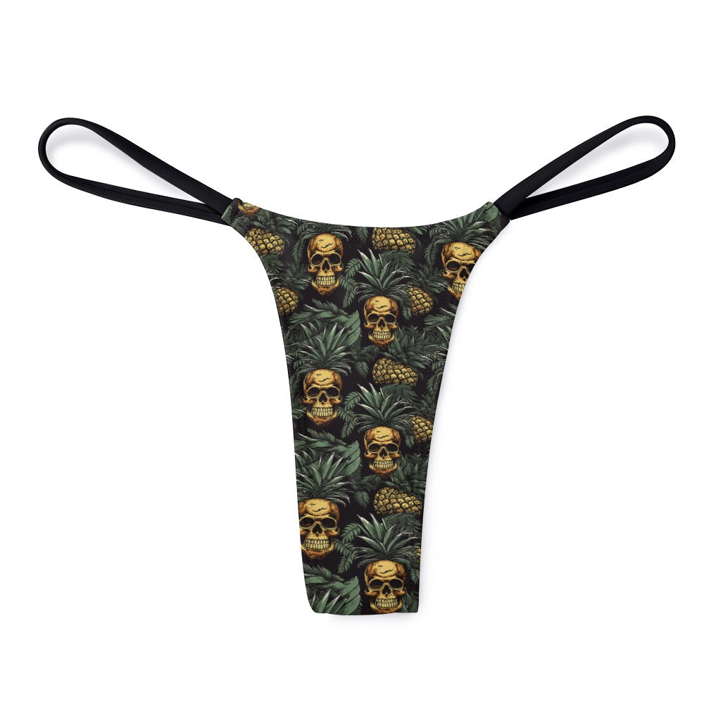 Pineapple Skull Thong Luckless Outfitters