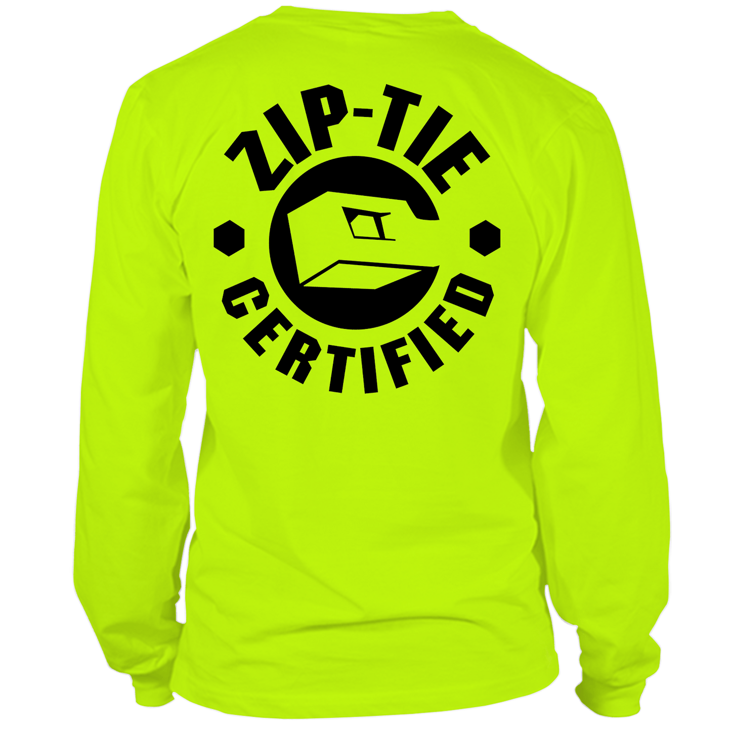 Zip Tie - Long Sleeve Hi-Vis T-Shirt Armed American Supply