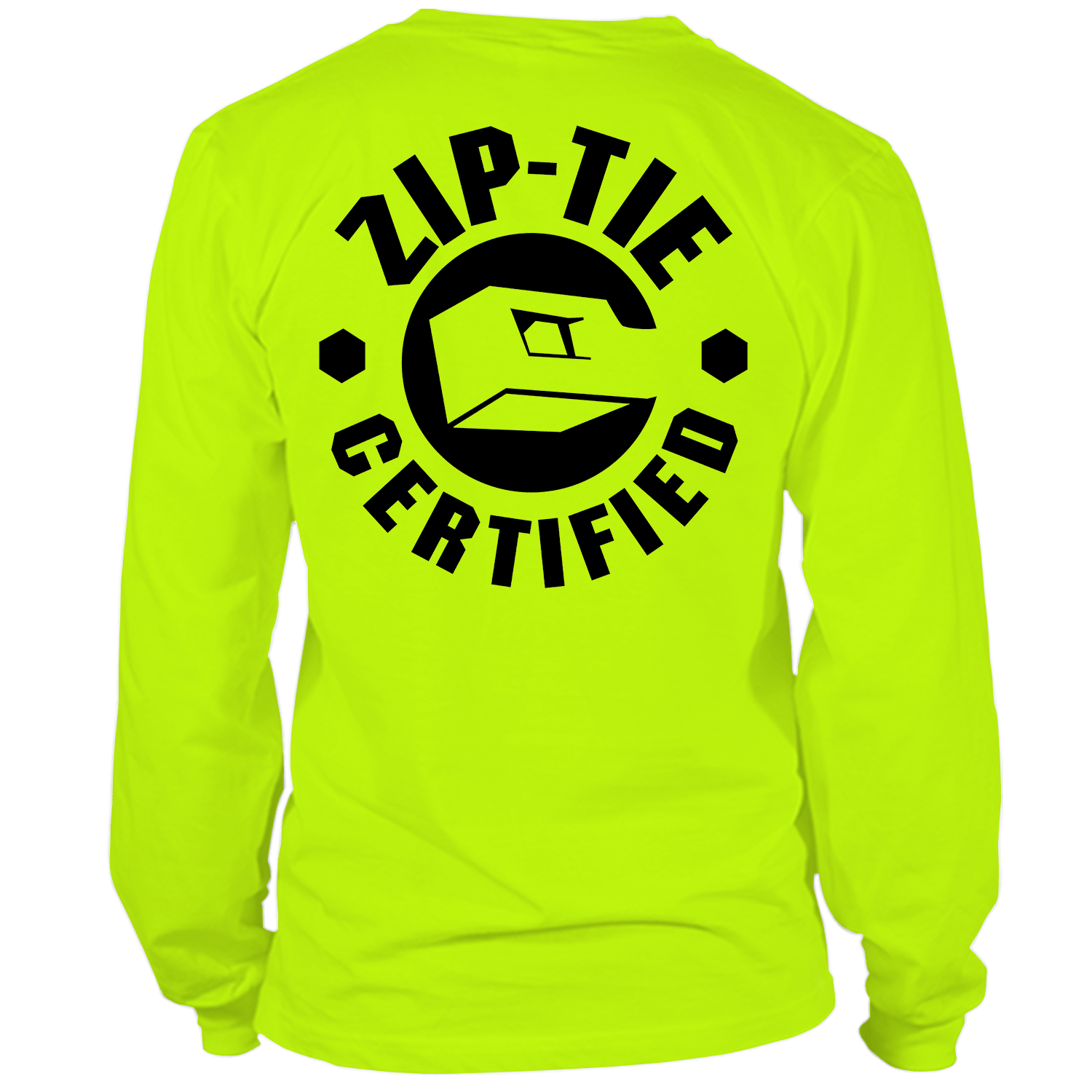 Zip Tie - Long Sleeve Hi-Vis T-Shirt Armed American Supply
