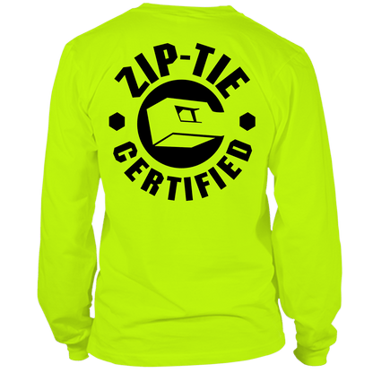 Zip Tie - Long Sleeve Hi-Vis T-Shirt Armed American Supply