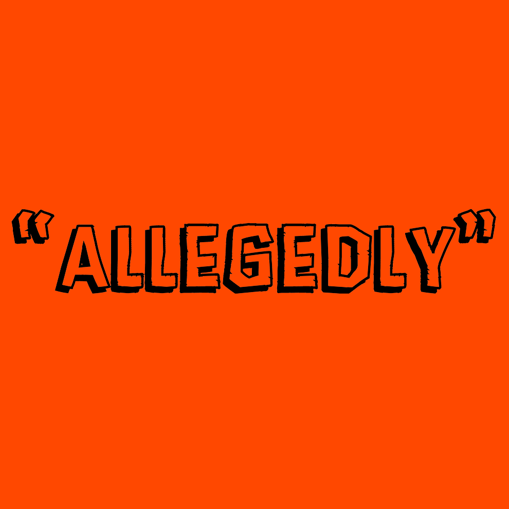 Allegedly - Safety Yellow T-Shirt Armed American Supply