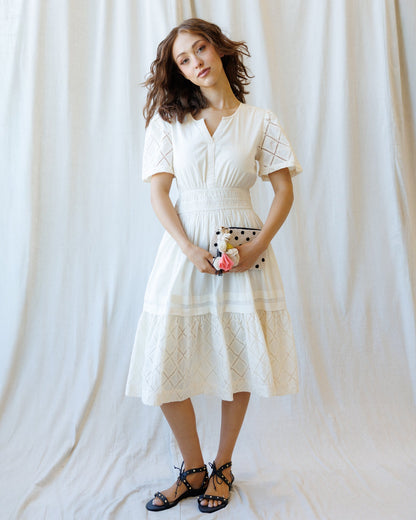 Icon Demi Lace Dress Downeast