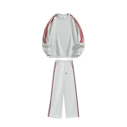 Womens Thickened AutumnWinter Hoodie And Casual Two-Piece Sports Set See size chart under “more details” The Fashion Celestial