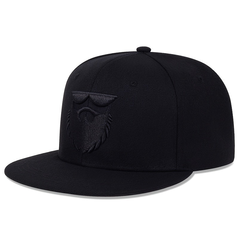 Men's Casual Beard Embroidered Baseball Cap, Ideal Choice For Gifts NovaCart