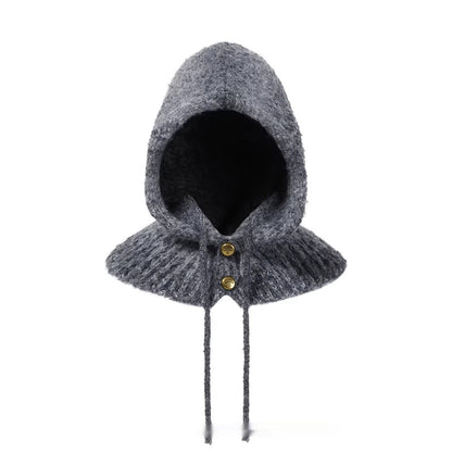 Women’s Tie-Dye Balaclava Hat – Warm Ear-Protecting Hat & Scarf in One FitiqueFit