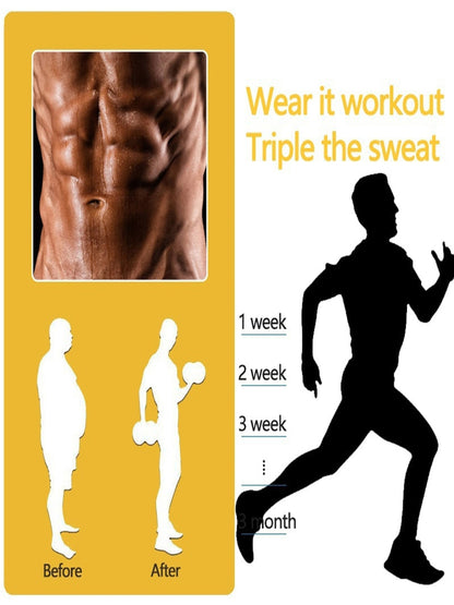 Men's Adjustable Compression Tank Top, Men's Waist Trainers NovaCart