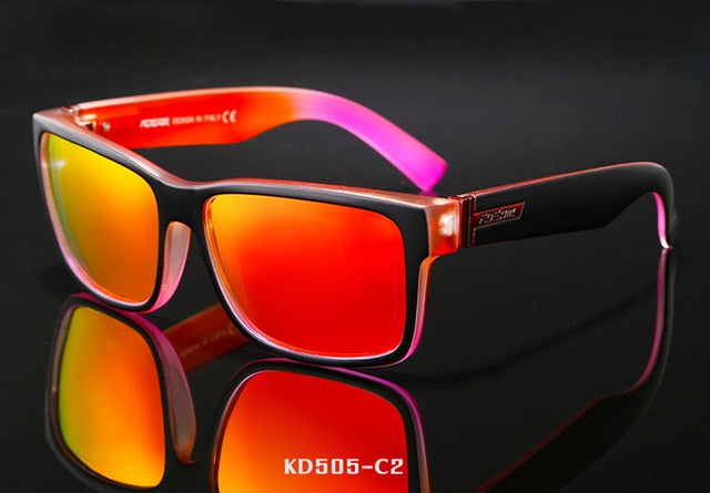 Men's Polarized Sport Sunglasses – UV400 Square Frame FitiqueFit