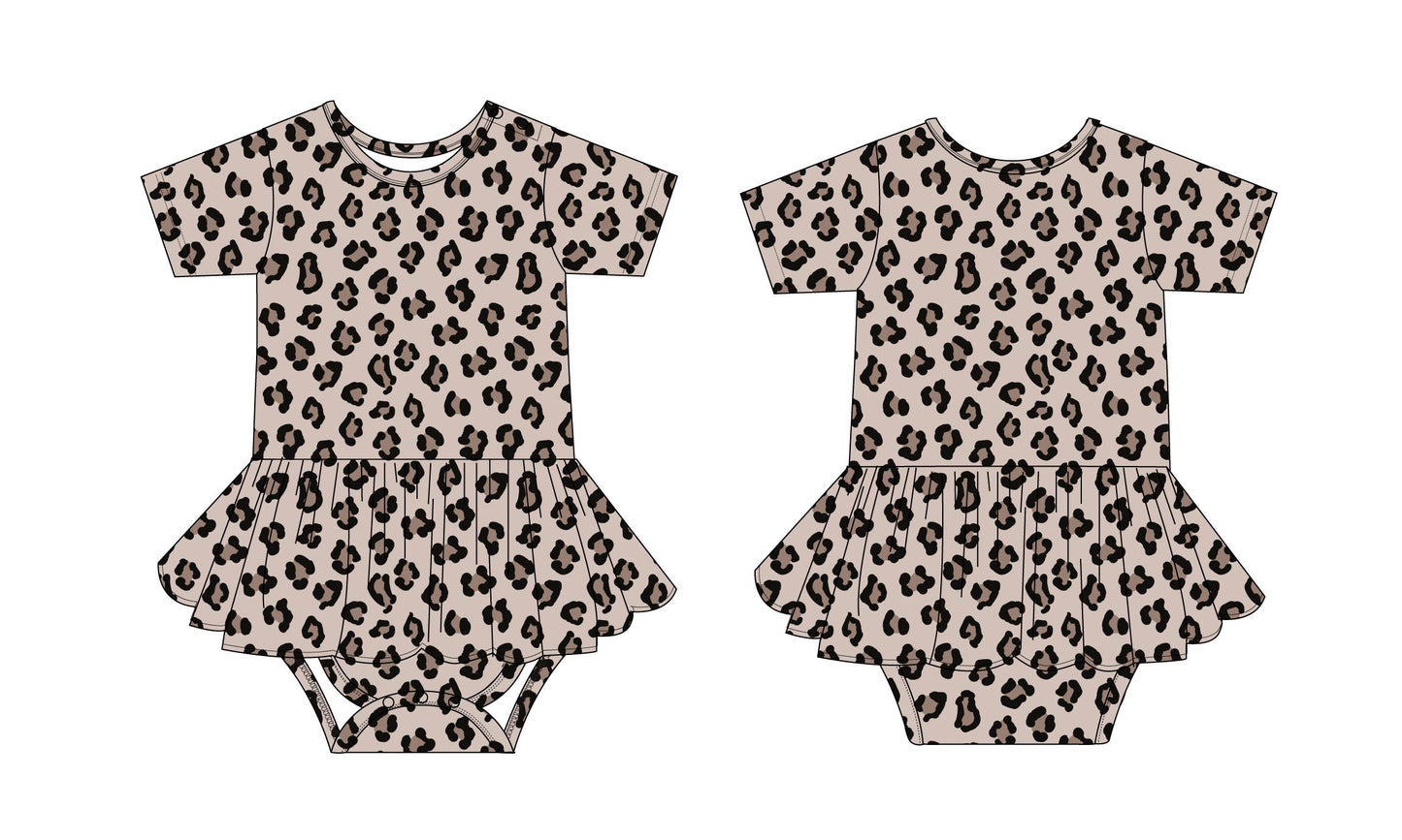 WILD - Bodysuit Dress Blush Lotus