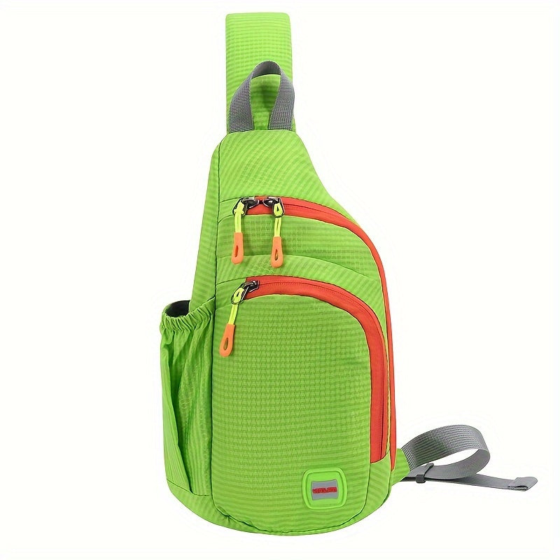 [Nylon Shoulder Bag] Nylon Shoulder Bag - Crossbody Chest Bag for Men and Women - Casual Sports Water Bottle Chest Bag - Outdoor Cycling Bag NovaCart