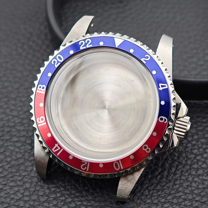 39.5MM Men'S Vintage Case Sapphire Glass FIT NH35 NH36 Movement for Retro Watch Case Watch Strap Watch Accessories