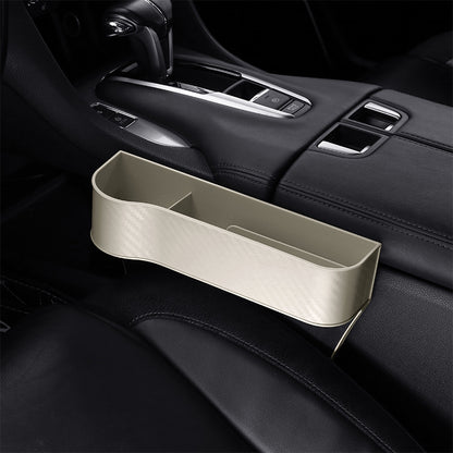 Car Seat Gap Organizer with Cup Holder - Lightweight ABS Storage Box for Console Side Pockets, Front Seat Accessory for Enhanced Organization, Car Storag NovaCart