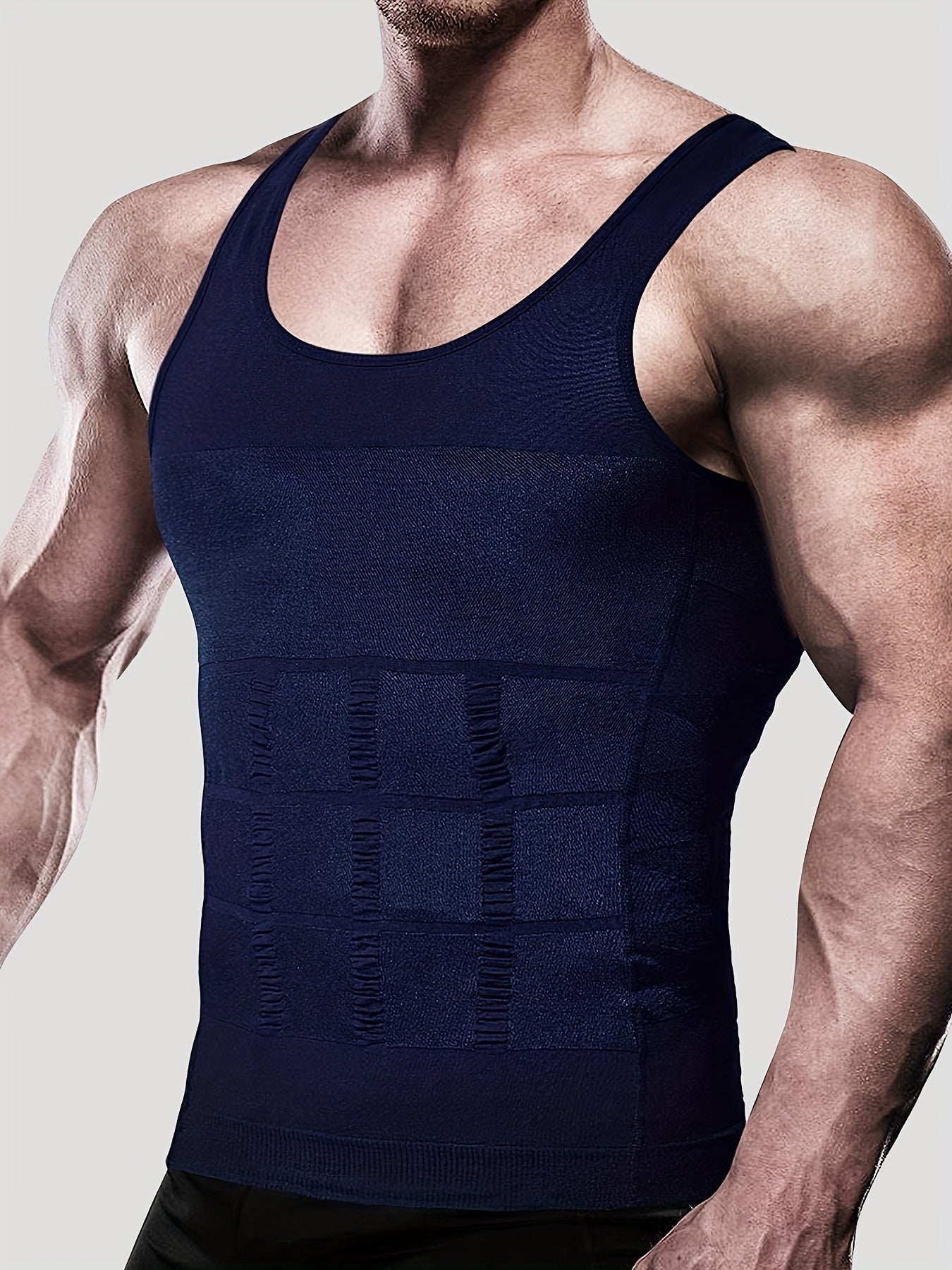 Men's Compression Body Shaper Tank Top, Slimming Vest NovaCart