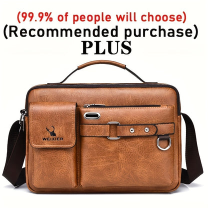 Men's Single-Shoulder Bag, Crossbody Bag, Business Messenger Bag, Shoulder Bag, Handbag, Casual Bag for Men NovaCart