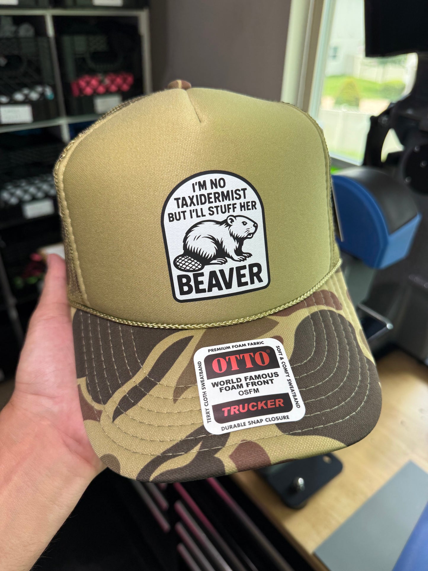 Taxidermist Trucker Hat Luckless Outfitters