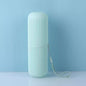 Plastic toothbrush box portable toothbrush cup brushing teeth mouthwash cup and dental cylinder