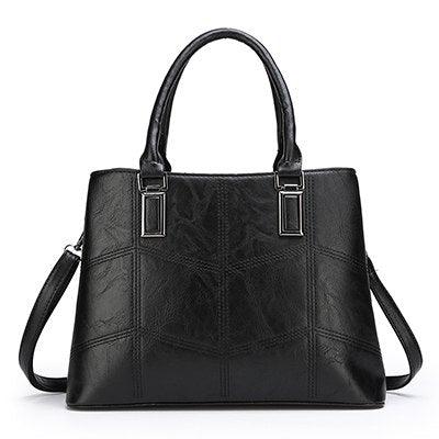 Luxury 3 Piece Leather Tote Set | Genuine Leather Cowgirl Shoulder Bag & Clutch Country in My Heart