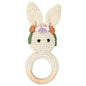 Carving Name Baby Soothing Bell Newborn Gift Bath Gift Knitted Cartoon Doll