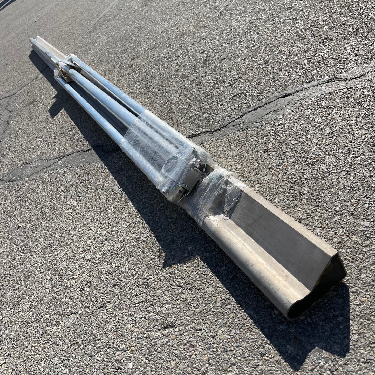 KRAFT TOOL CO. Extru-Lite Magnesium Paver 123.5” handle 144” x 4.5” screed CC291 PayWut