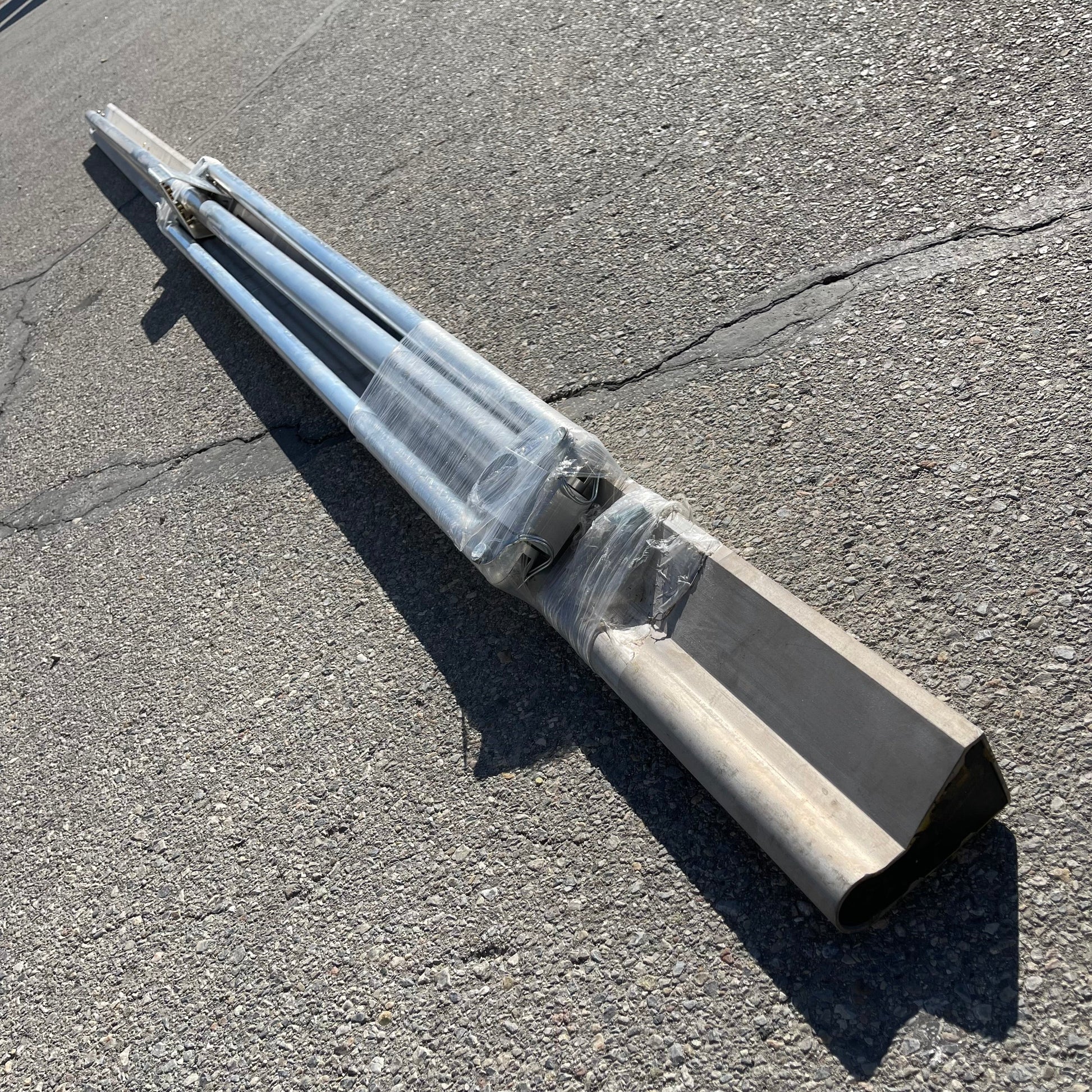 KRAFT TOOL CO. Extru-Lite Magnesium Paver 123.5” handle 144” x 4.5” screed CC291 PayWut