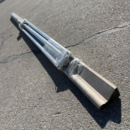KRAFT TOOL CO. Extru-Lite Magnesium Paver 123.5” handle 144” x 4.5” screed CC291 PayWut