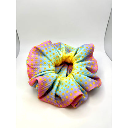 Gold Dot Ombre Rainbow Bullet Scrunchie Enchanted Scrunch