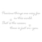 Precious English Letter Acrylic Mirror Surface Sticker Literary Sentence Background Wall Decoration Self-Adhesive 3D Wall Sticker