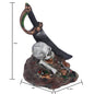 Zombie skull reptile toy hiding room fish tank decoration