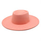 Ella Wide Brim Wool Jazz Hat – Stylish Felt Hat in 16 Colors Country in My Heart