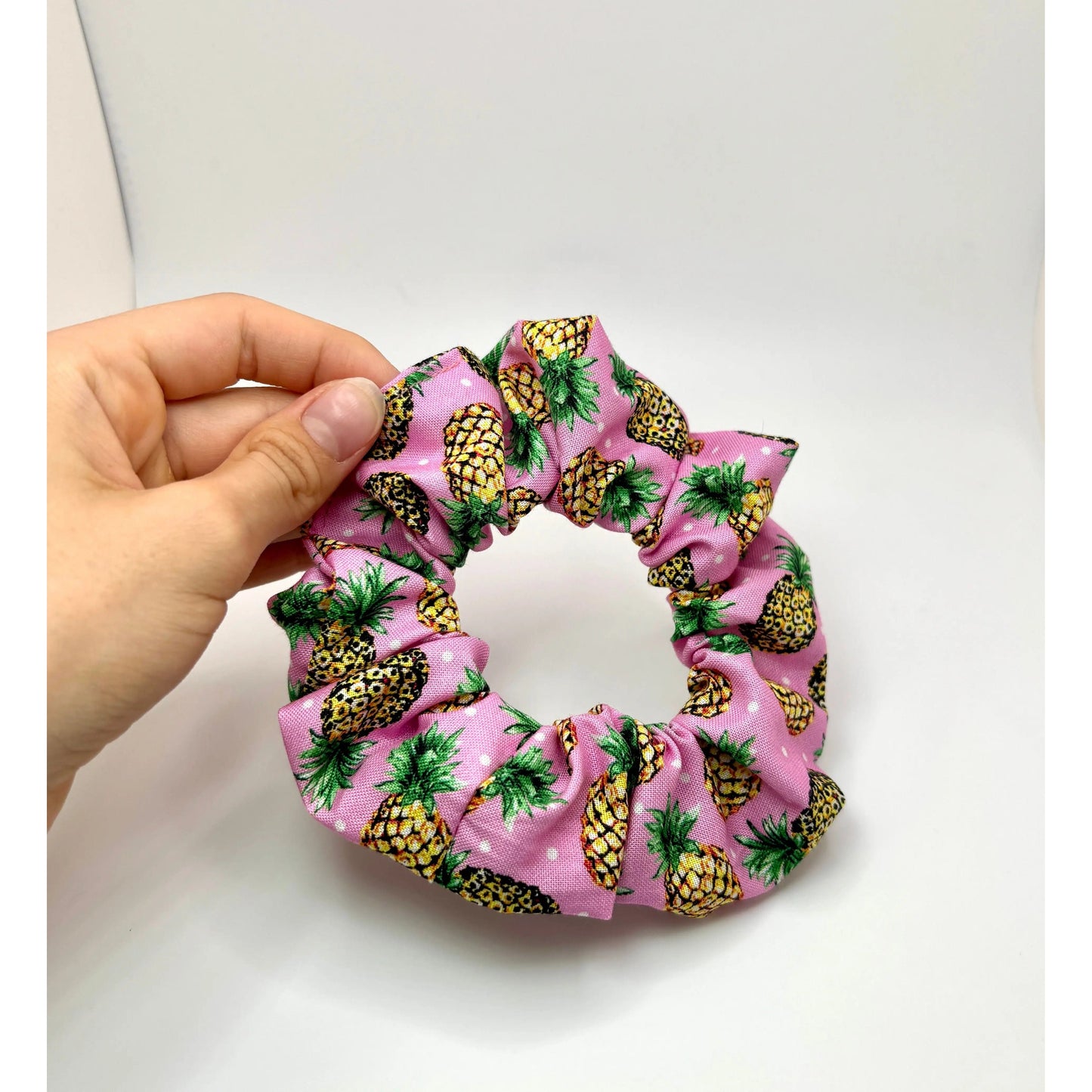 Mini Pink Pineapple Scrunchie Enchanted Scrunch