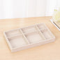 Plush jewelry storage box jewelry box rings earrings bracelets necklaces storage display shelf