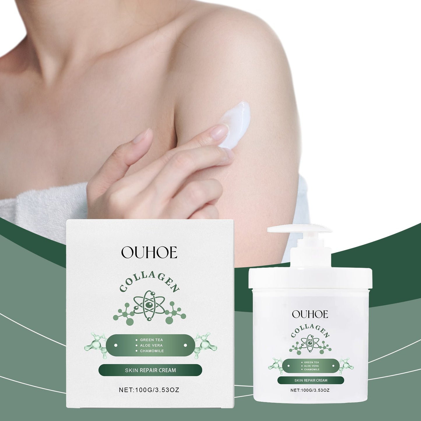 Collagen Hydrating Cream Moisturizes And Gently Repairs Dry Skin With A Refreshing And Smooth Moisturizing Body Cream