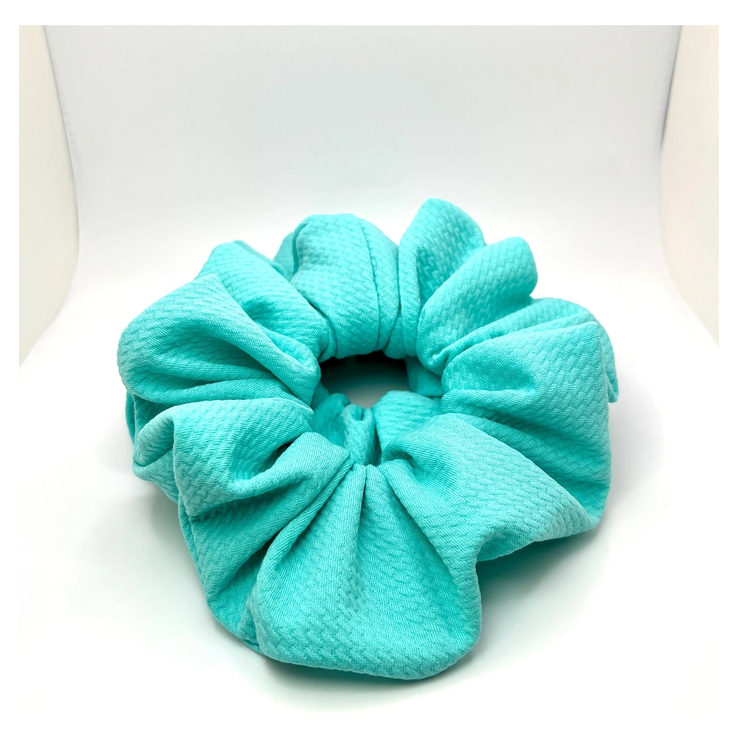 Aqua Summer Bullet Scrunchie Enchanted Scrunch