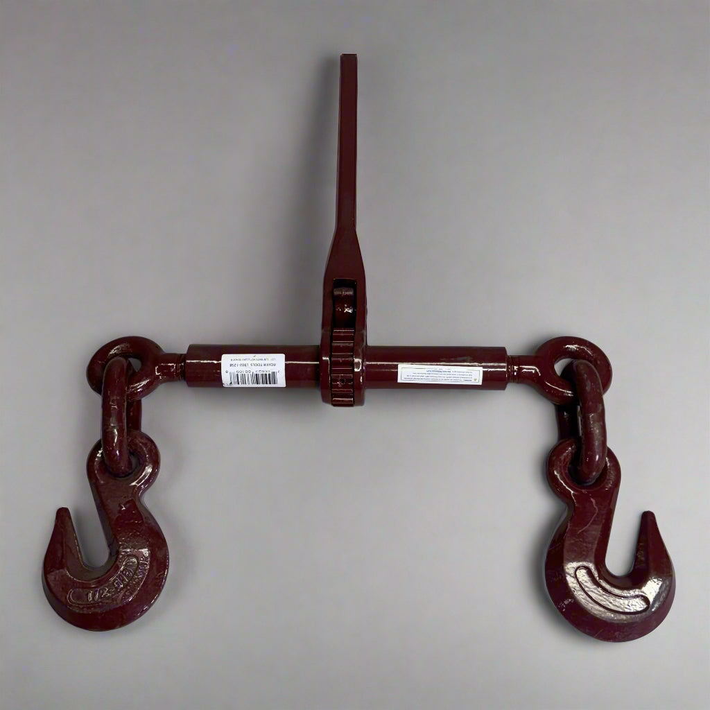BOXER TOOLS Ratcheting Load Binder 4x4 Vehicles 1/2" x 5/8", Dark Red LB02-1258 PayWut