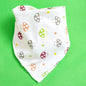 Baby Drooling Towel Baby Triangle Towel Double Layer According To The Buckle Newborn Child Headscarf Bib Scarf Spring And Summer Four Seasons