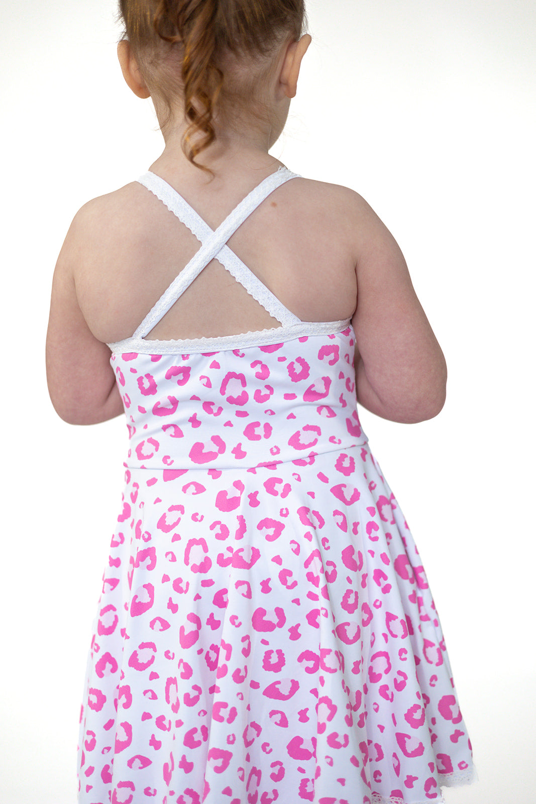 Molly Athleisure Dress -Pink Leopard Always In Bloom Clothing Co