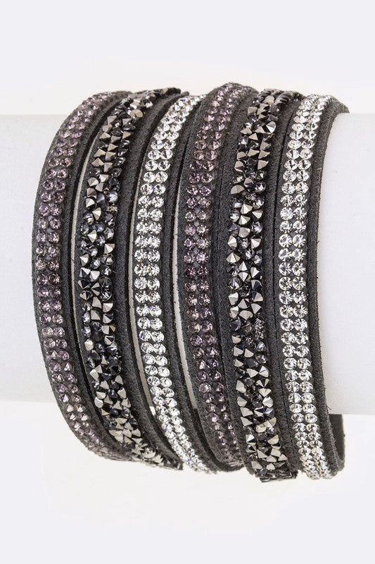 Crystal Layer Wrapped Cuff Shop Style & More | Fresh Looks, Everyday Deals & Free Shipping