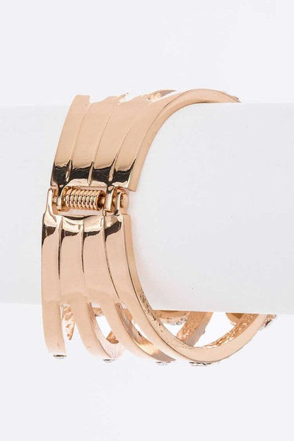 Crystal Skull Hinge Bangle Shop Style & More | Fresh Looks, Everyday Deals & Free Shipping