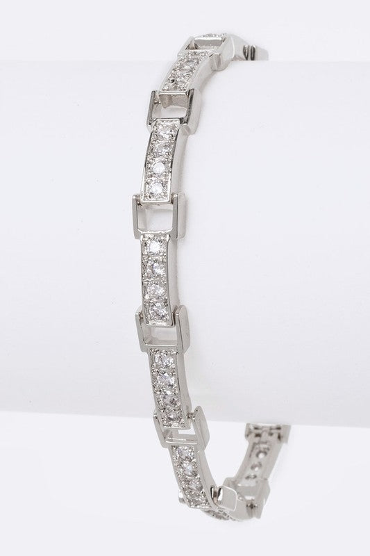 Cubic Zirconia Hinges Tennis Bracelet Shop Style & More | Fresh Looks, Everyday Deals & Free Shipping