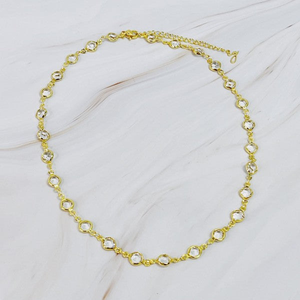 Jeweled Chain Sparkle Necklace Shop Style & More | Fresh Looks, Everyday Deals & Free Shipping
