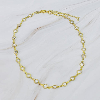 Jeweled Chain Sparkle Necklace Shop Style & More | Fresh Looks, Everyday Deals & Free Shipping
