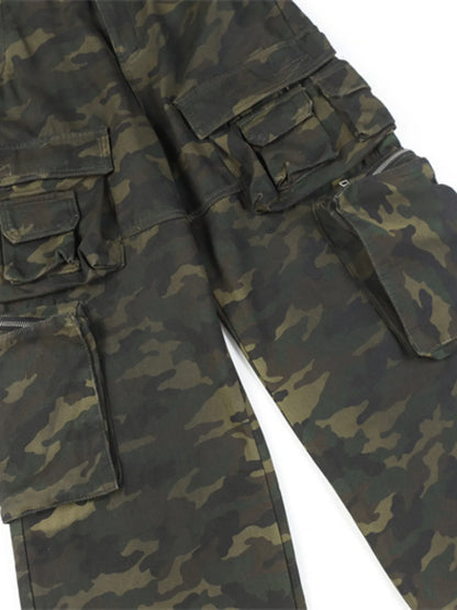 Men's Camouflage Cargo Jeans New Era Fashion LLc
