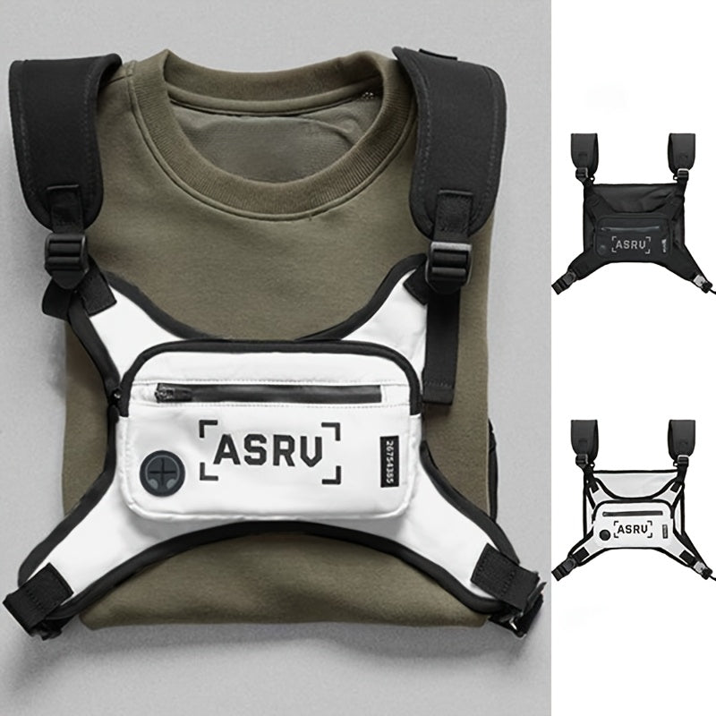 [Tactical Backpack] Durable ASRUV Tactical Backpack | Multi-Functional Outdoor Hiking and Training Waist Bag with Utility Pockets, Zipper Closure, and Woven Design for Sports and Casual Use NovaCart