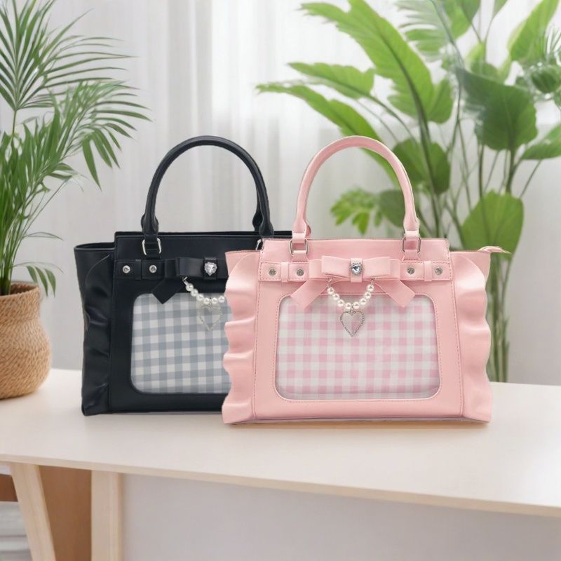 Love Handbag Lace Pearl Women's Messenger Bag See size chart under “more details” The Fashion Celestial