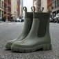 Women’s Waterproof Height-Increasing Rain Boots FitiqueFit