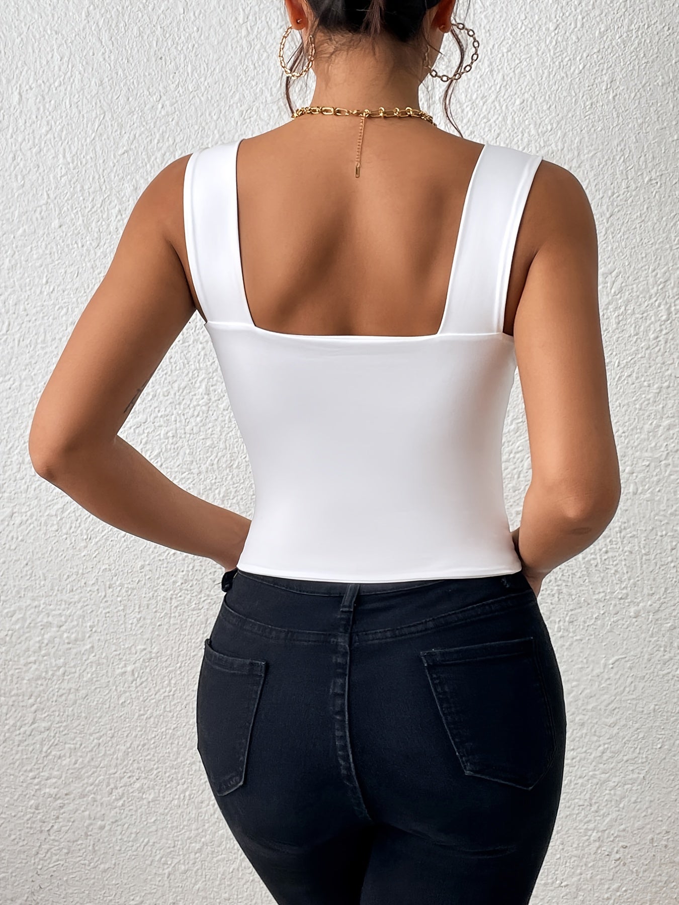 European And American Sexy Chest-Revealing Waist-Cinching Camisole NovaCart