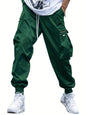 Men’s Multi‑Pocket Drawstring Cargo Pants FitiqueFit