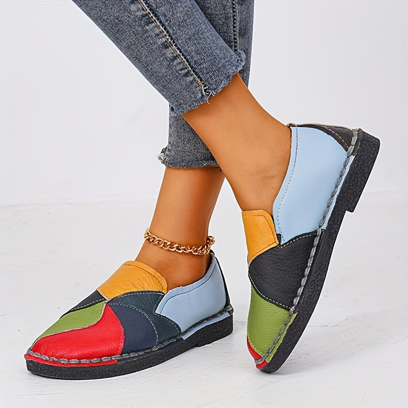 Women Loafers Flats Ballet Shoes | Cut Out Breathable Moccasins, Casual Style, Upper And Sole, Plain Toe, Hand Wash Or Professional Dry Clean, Women Shoes NovaCart
