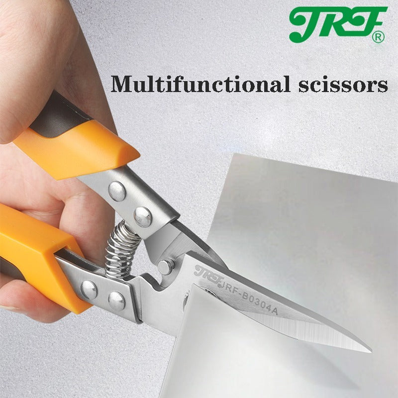 Professional Industrial Shears, JRF Stainless Steel Scissors, Tin Snips For Metal Sheet & PVC Pipe Cutting NovaCart