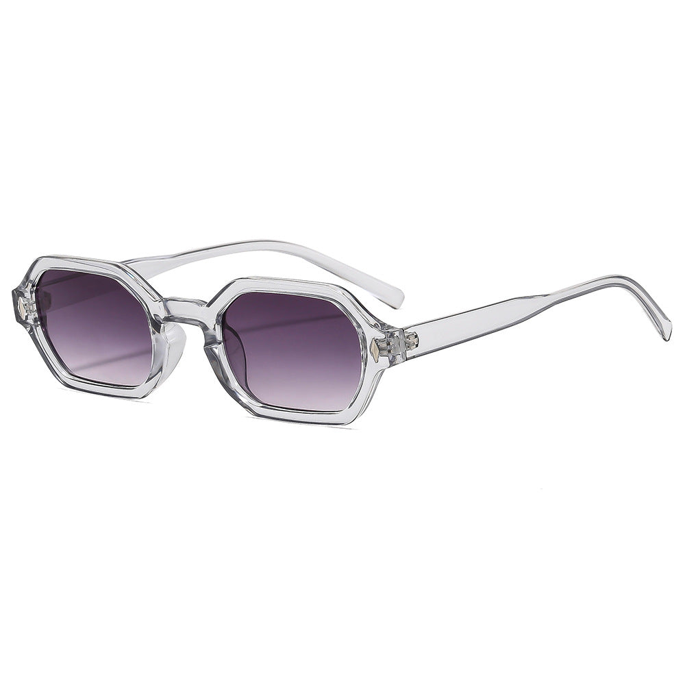 Polygonal Small-Frame Sunglasses – Hexagonal Unisex UV Protection FitiqueFit